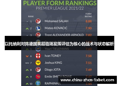 以托纳利对阵德国英超临场发挥评估为核心的战术与状态解析 以托纳利对阵德国英超临场发挥评估为核心的战术与状态解析
